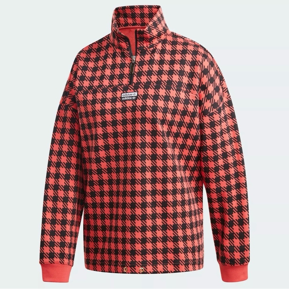 NWOT Adidas Houndstooth Pullover